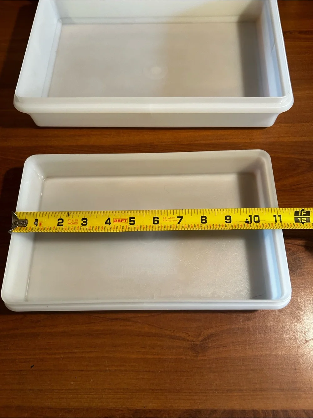 Set of 2 Vintage Tupperware Food Storage Containers with Lids